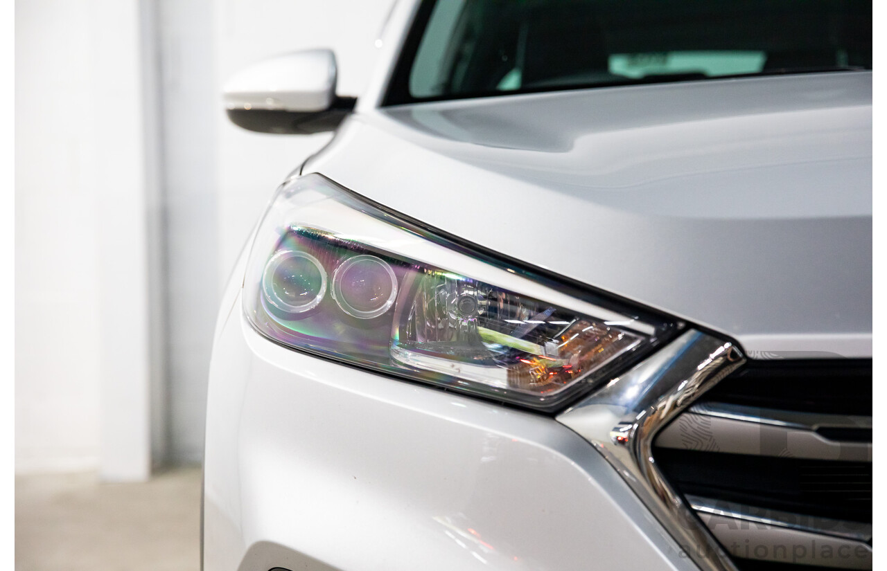 05/2016 Hyundai Tucson Highlander (AWD) TLE 4d Wagon Platinum Silver Metallic Turbo 1.6L