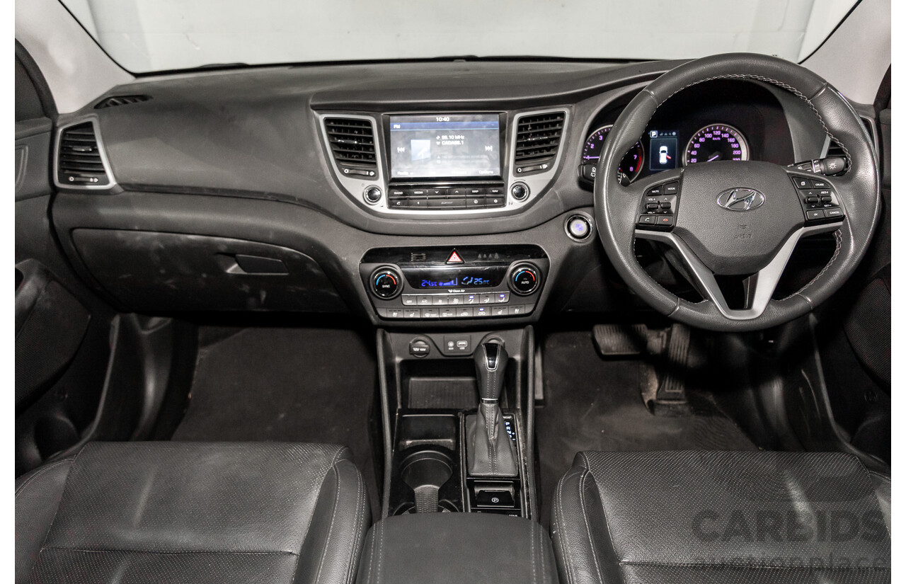 05/2016 Hyundai Tucson Highlander (AWD) TLE 4d Wagon Platinum Silver Metallic Turbo 1.6L