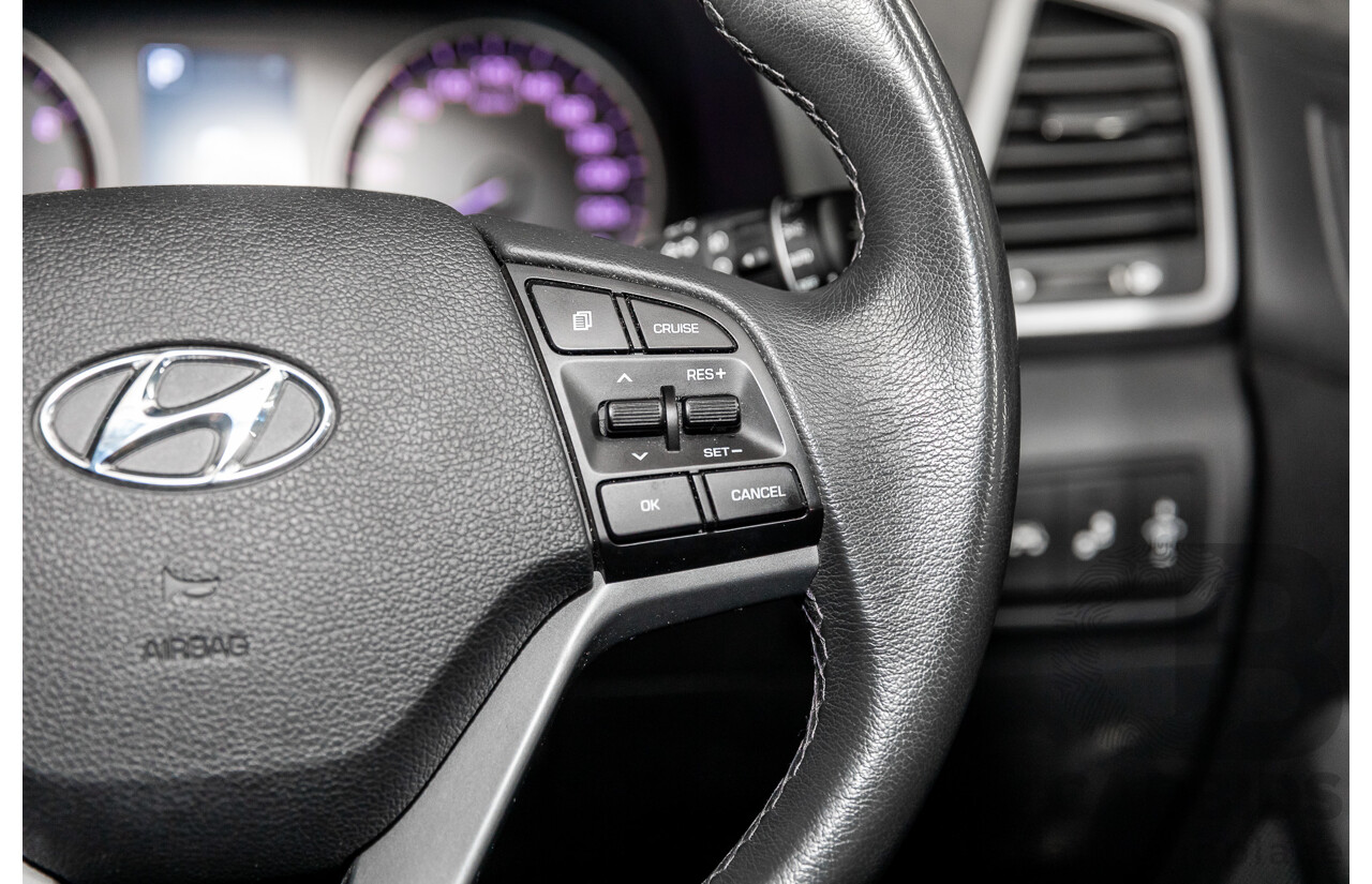 05/2016 Hyundai Tucson Highlander (AWD) TLE 4d Wagon Platinum Silver Metallic Turbo 1.6L