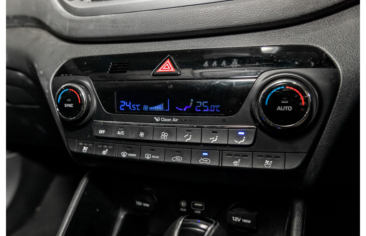 05/2016 Hyundai Tucson Highlander (AWD) TLE 4d Wagon Platinum Silver Metallic Turbo 1.6L