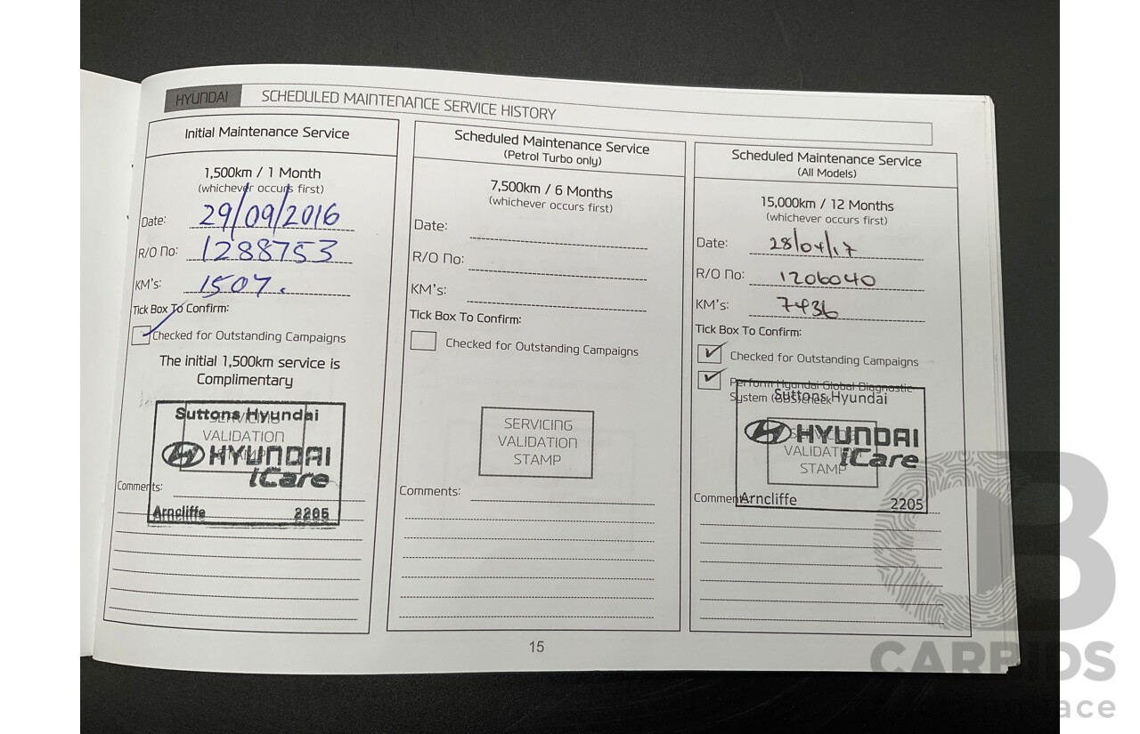 05/2016 Hyundai Tucson Highlander (AWD) TLE 4d Wagon Platinum Silver Metallic Turbo 1.6L