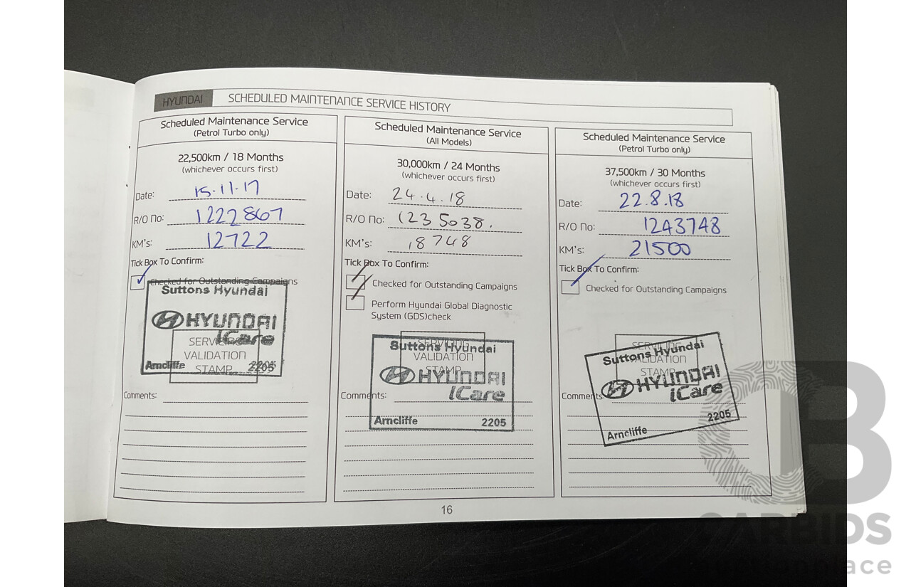 05/2016 Hyundai Tucson Highlander (AWD) TLE 4d Wagon Platinum Silver Metallic Turbo 1.6L