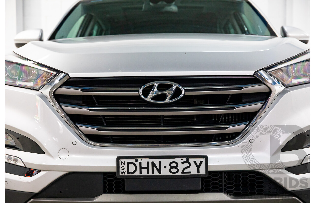 05/2016 Hyundai Tucson Highlander (AWD) TLE 4d Wagon Platinum Silver Metallic Turbo 1.6L