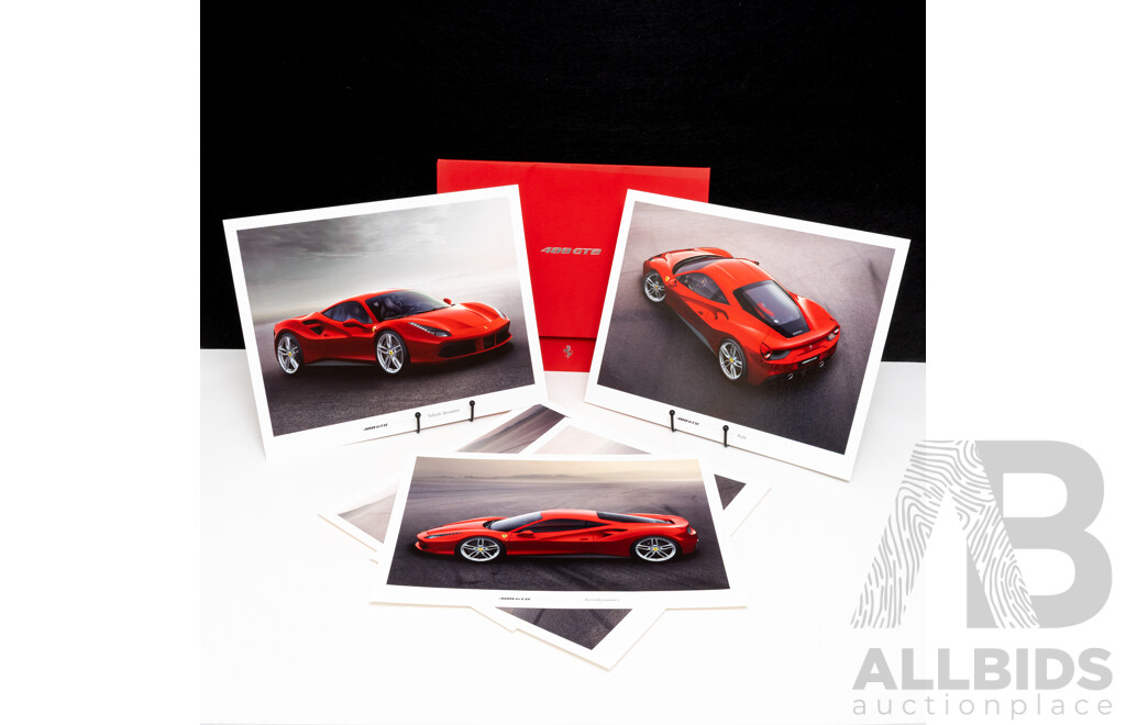 Ferrari 488 GTB Advertising Brochure Package