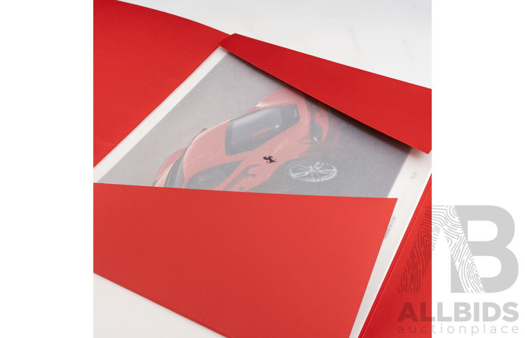 Ferrari 488 GTB Advertising Brochure Package