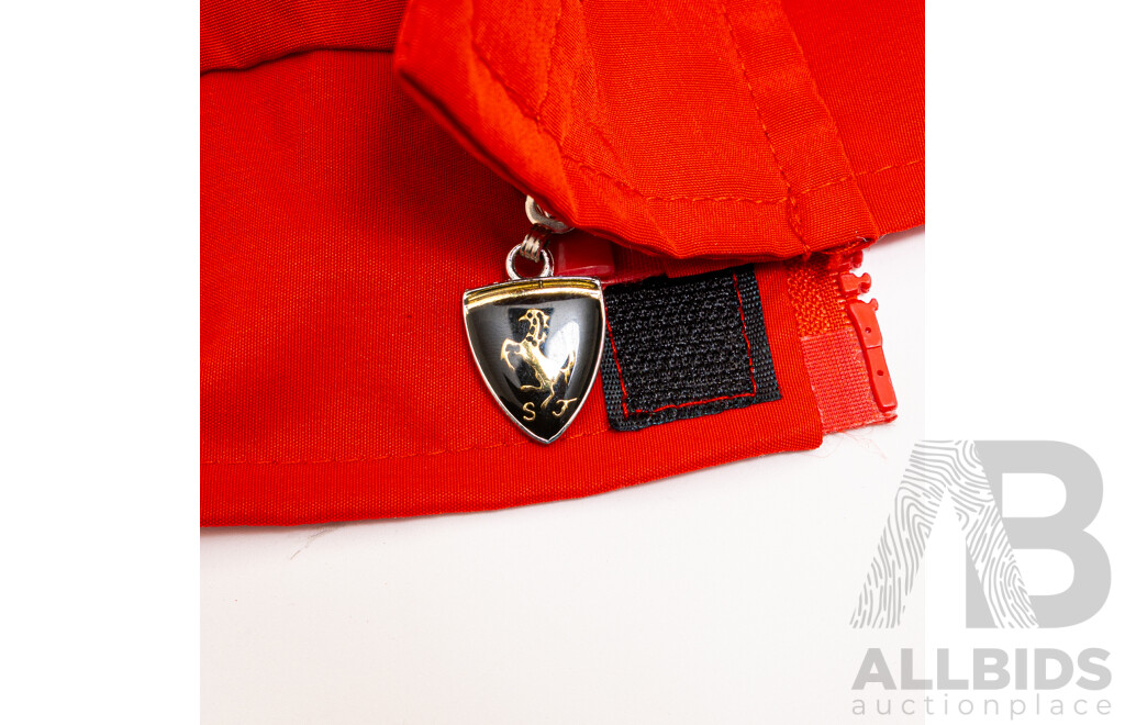 Ferrari Racing Bomber Jacket with Sponsorship Branding