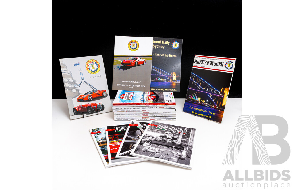 Selection of Ferrari Club Magazines