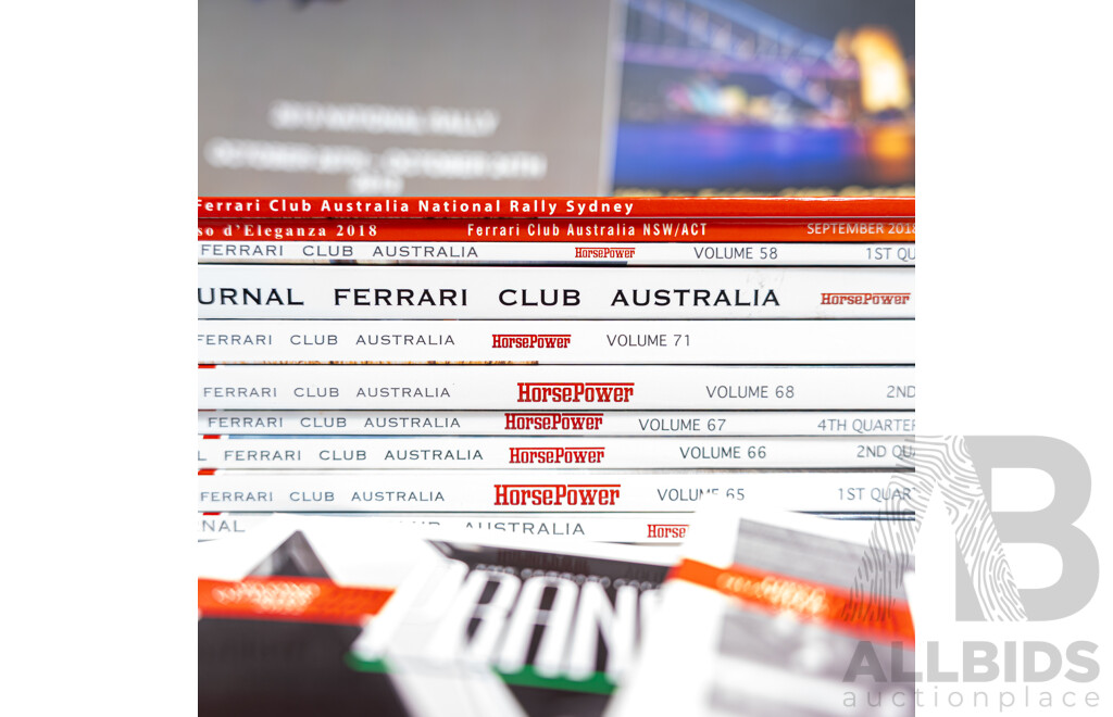 Selection of Ferrari Club Magazines