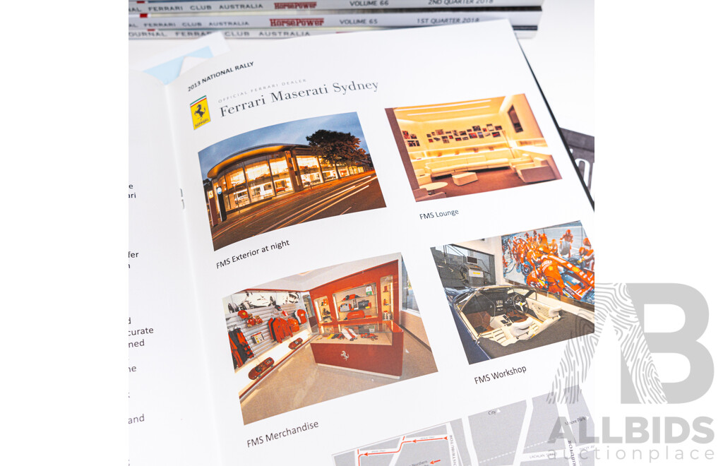 Selection of Ferrari Club Magazines