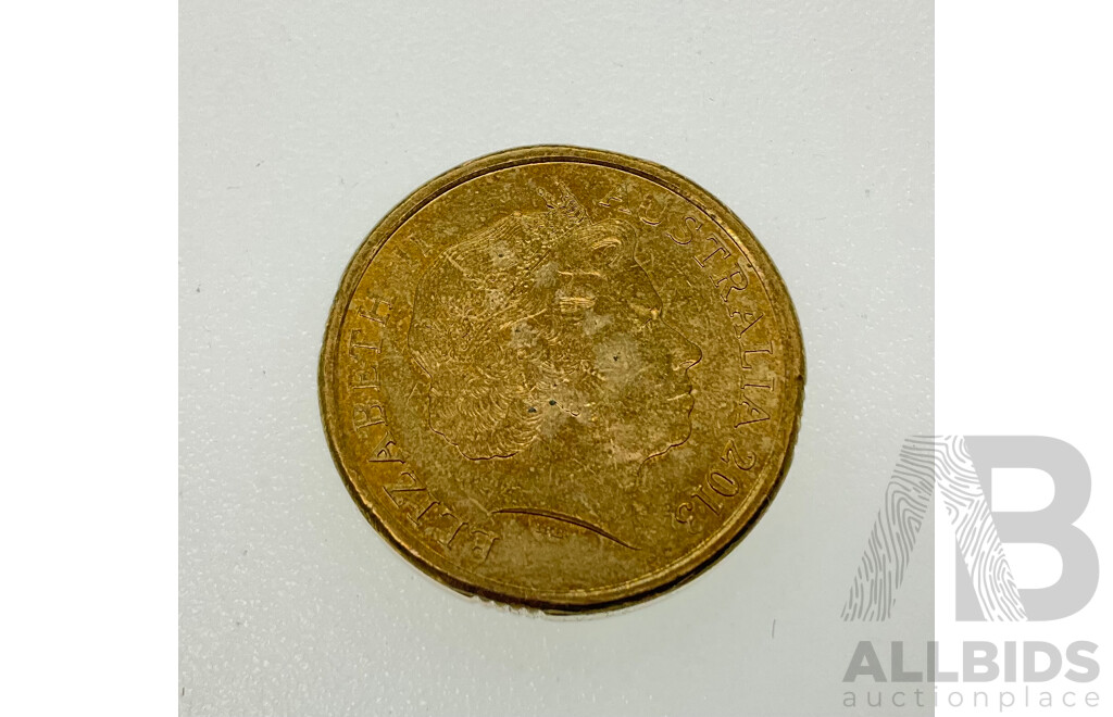 Australian 2013 QE2 60 Years Since Coronation $2 Coin. A/UNC