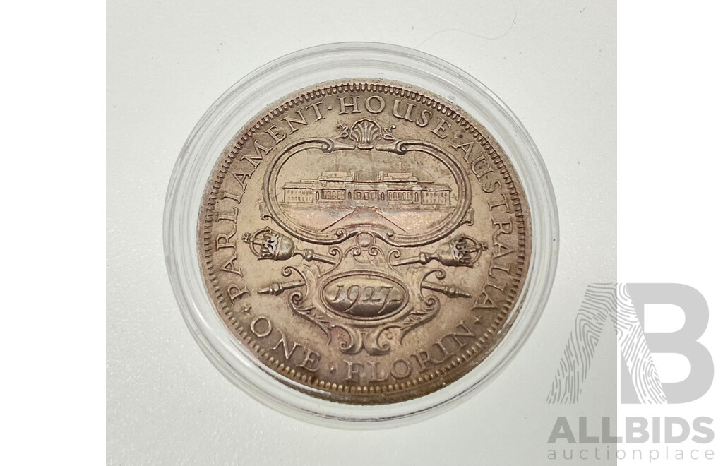 Australian 1927 EF Parliament House Florin