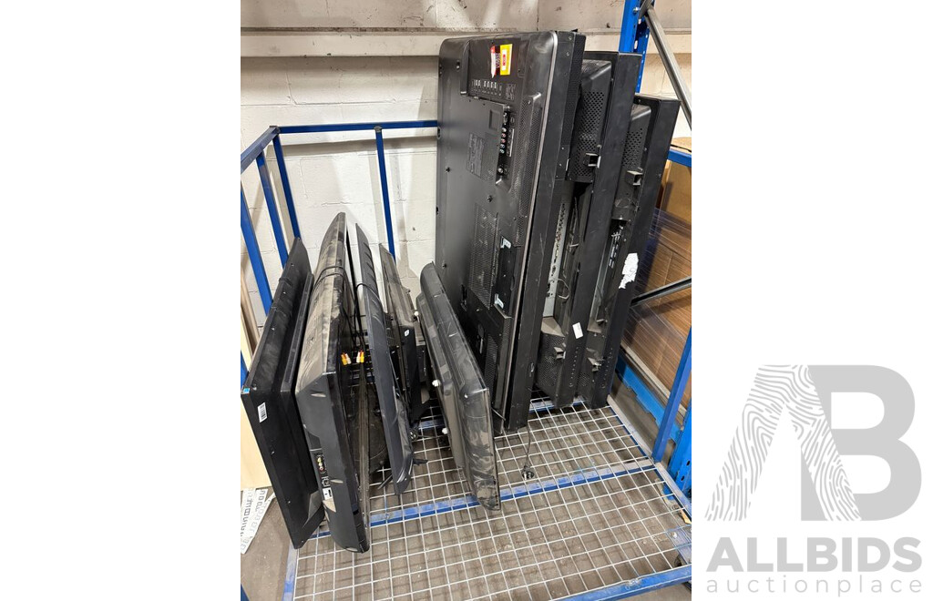 Assorted Monitors and TV's - Lot of 9