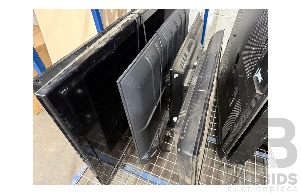 Assorted Monitors and TV's - Lot of 9