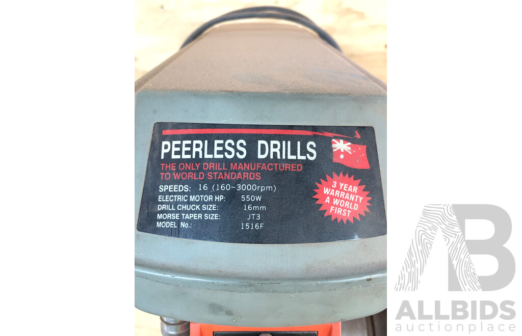 Peerless 16 Speed Drill Press