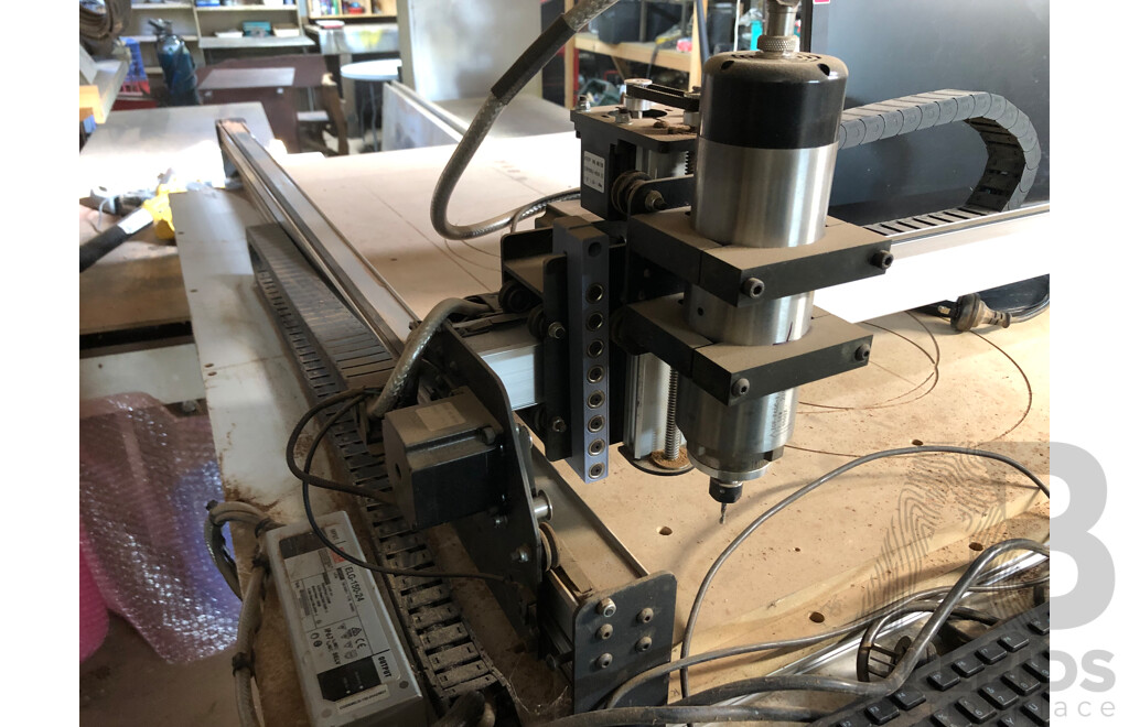 CNC Routing Machine and Mobile Work Table