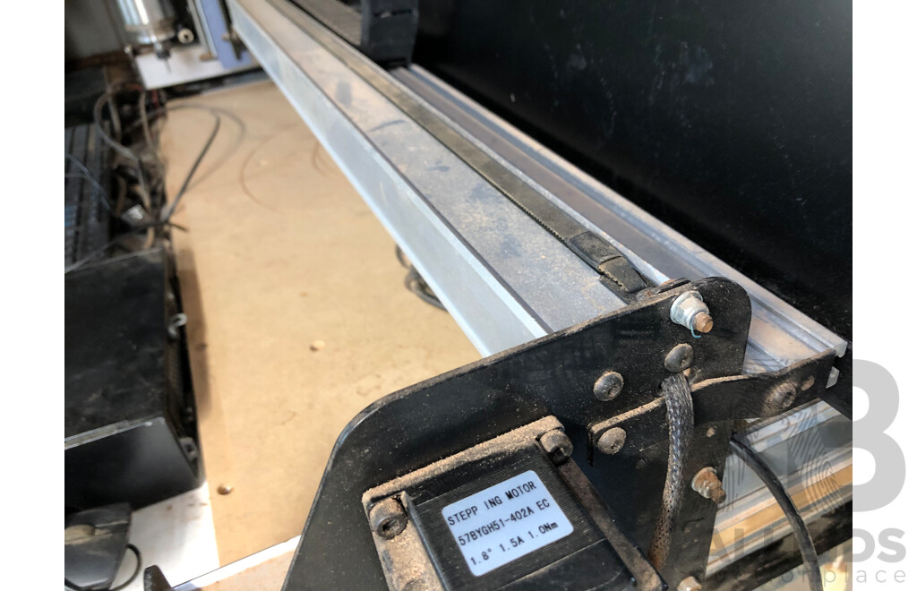 CNC Routing Machine and Mobile Work Table