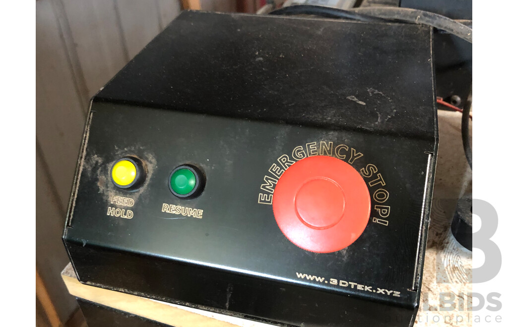 CNC Routing Machine and Mobile Work Table