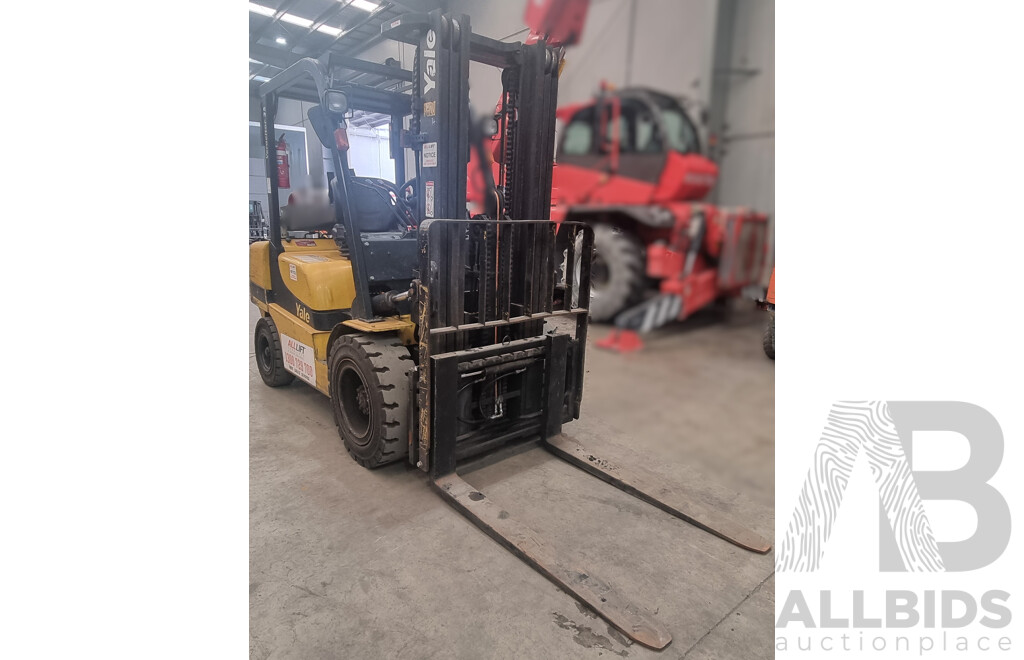 2006, 3.5 Tonne Yale GLP35TK LPG Forklift 4.5 FSV