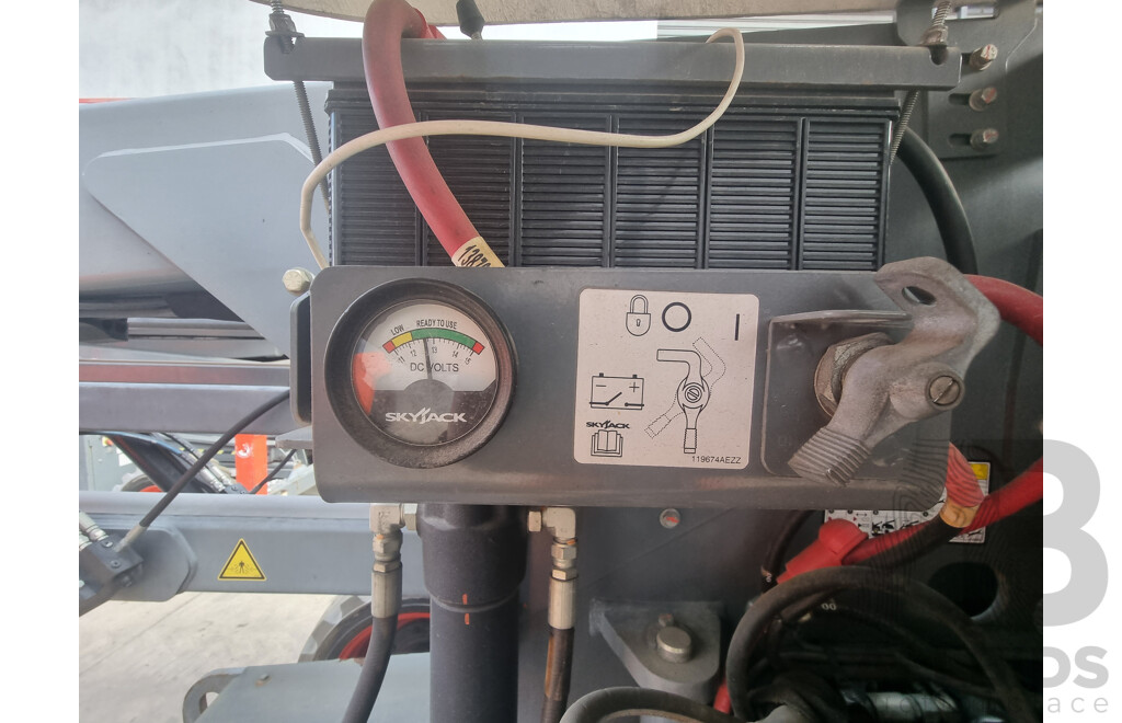 2016, 51ft Skyjack 51AJ, Deutz D2.2L Diesel Engine, Articulating Knuckle Boom Lift-15.55m FSV