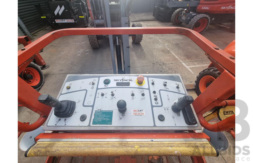 2016, 51ft Skyjack 51AJ, Deutz D2.2L Diesel Engine, Articulating Knuckle Boom Lift-15.55m FSV