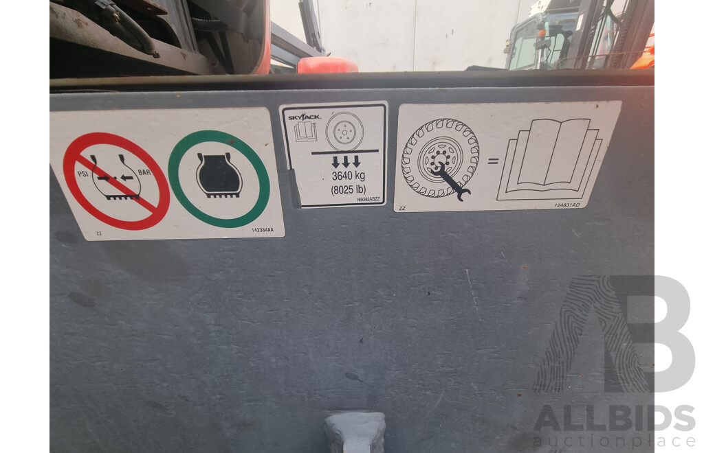 2016, 51ft Skyjack 51AJ, Deutz D2.2L Diesel Engine, Articulating Knuckle Boom Lift-15.55m FSV