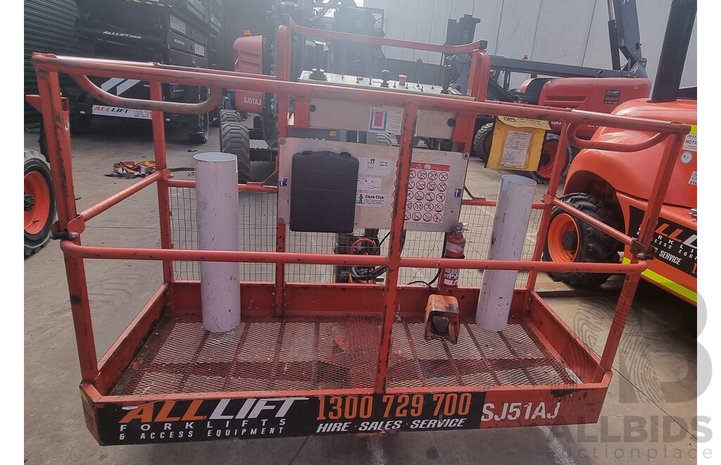 2016, 51ft Skyjack 51AJ, Deutz D2.2L Diesel Engine, Articulating Knuckle Boom Lift-15.55m FSV