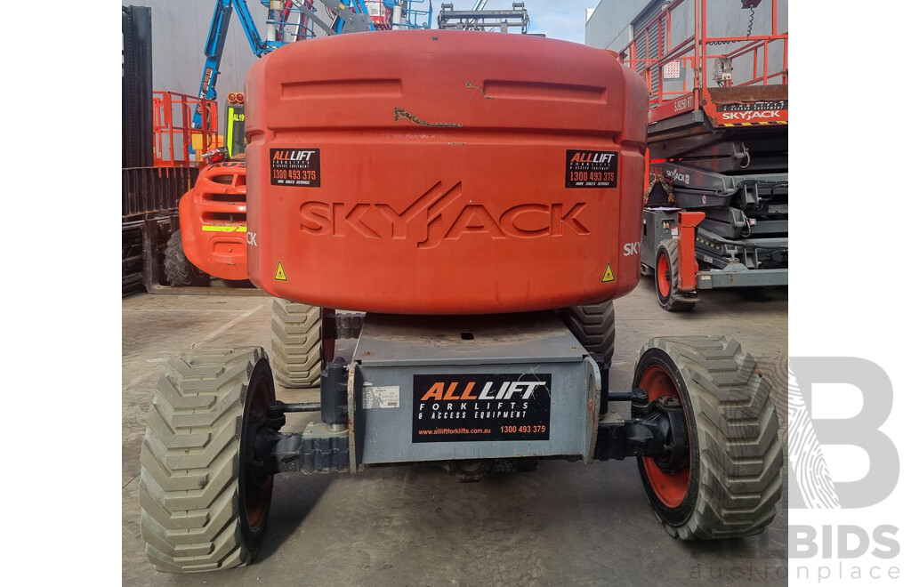 2016, 51ft Skyjack 51AJ, Deutz D2.2L Diesel Engine, Articulating Knuckle Boom Lift-15.55m FSV