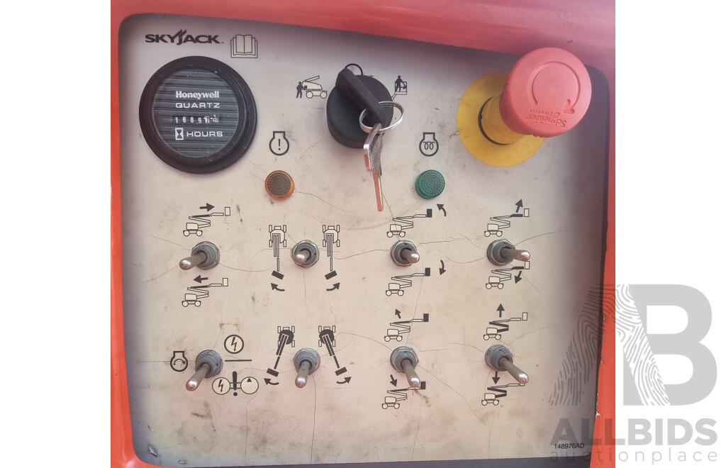 2016, 51ft Skyjack 51AJ, Deutz D2.2L Diesel Engine, Articulating Knuckle Boom Lift-15.55m FSV