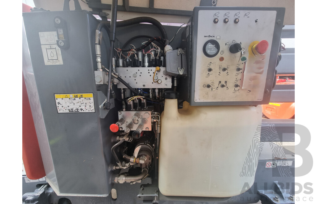 2016, 51ft Skyjack 51AJ, Deutz D2.2L Diesel Engine, Articulating Knuckle Boom Lift-15.55m FSV