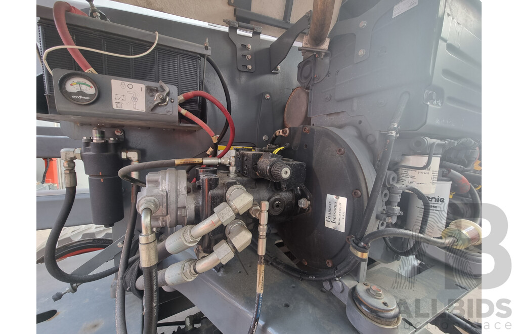 2016, 51ft Skyjack 51AJ, Deutz D2.2L Diesel Engine, Articulating Knuckle Boom Lift-15.55m FSV