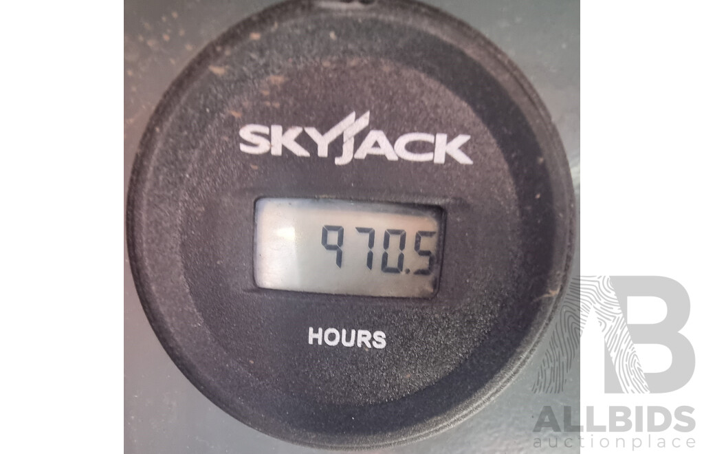 06/2017, 41ft Skyjack SJ8841 RT Diesel Scissor Lift - 12.5m FSV