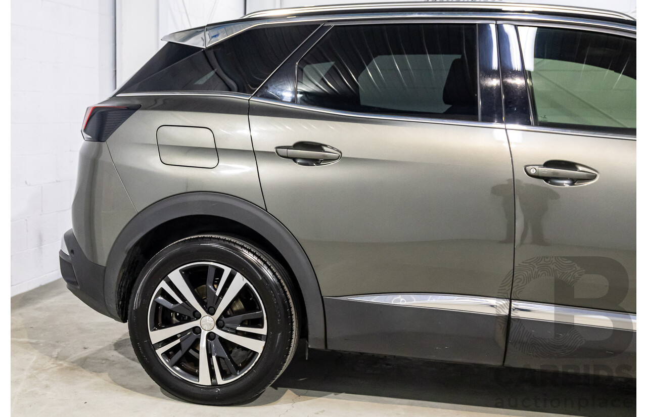 01/2018 Peugeot 3008 GT Line (FWD) P84 4d Wagon Amazonite Grey Metallic Turbo 1.6L