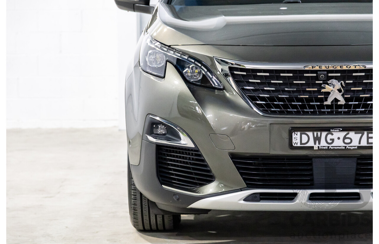 01/2018 Peugeot 3008 GT Line (FWD) P84 4d Wagon Amazonite Grey Metallic Turbo 1.6L