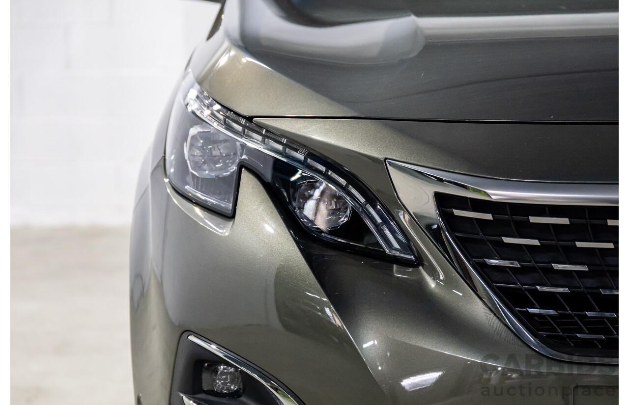 01/2018 Peugeot 3008 GT Line (FWD) P84 4d Wagon Amazonite Grey Metallic Turbo 1.6L