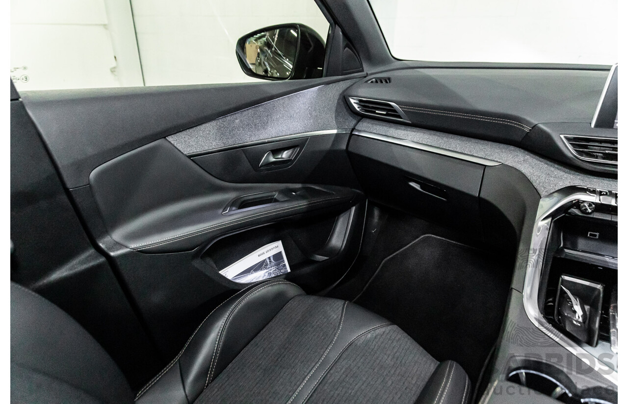 01/2018 Peugeot 3008 GT Line (FWD) P84 4d Wagon Amazonite Grey Metallic Turbo 1.6L