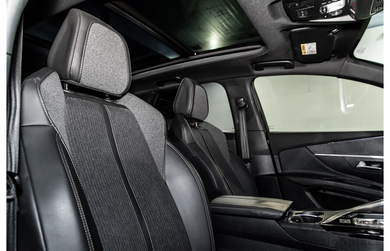 01/2018 Peugeot 3008 GT Line (FWD) P84 4d Wagon Amazonite Grey Metallic Turbo 1.6L