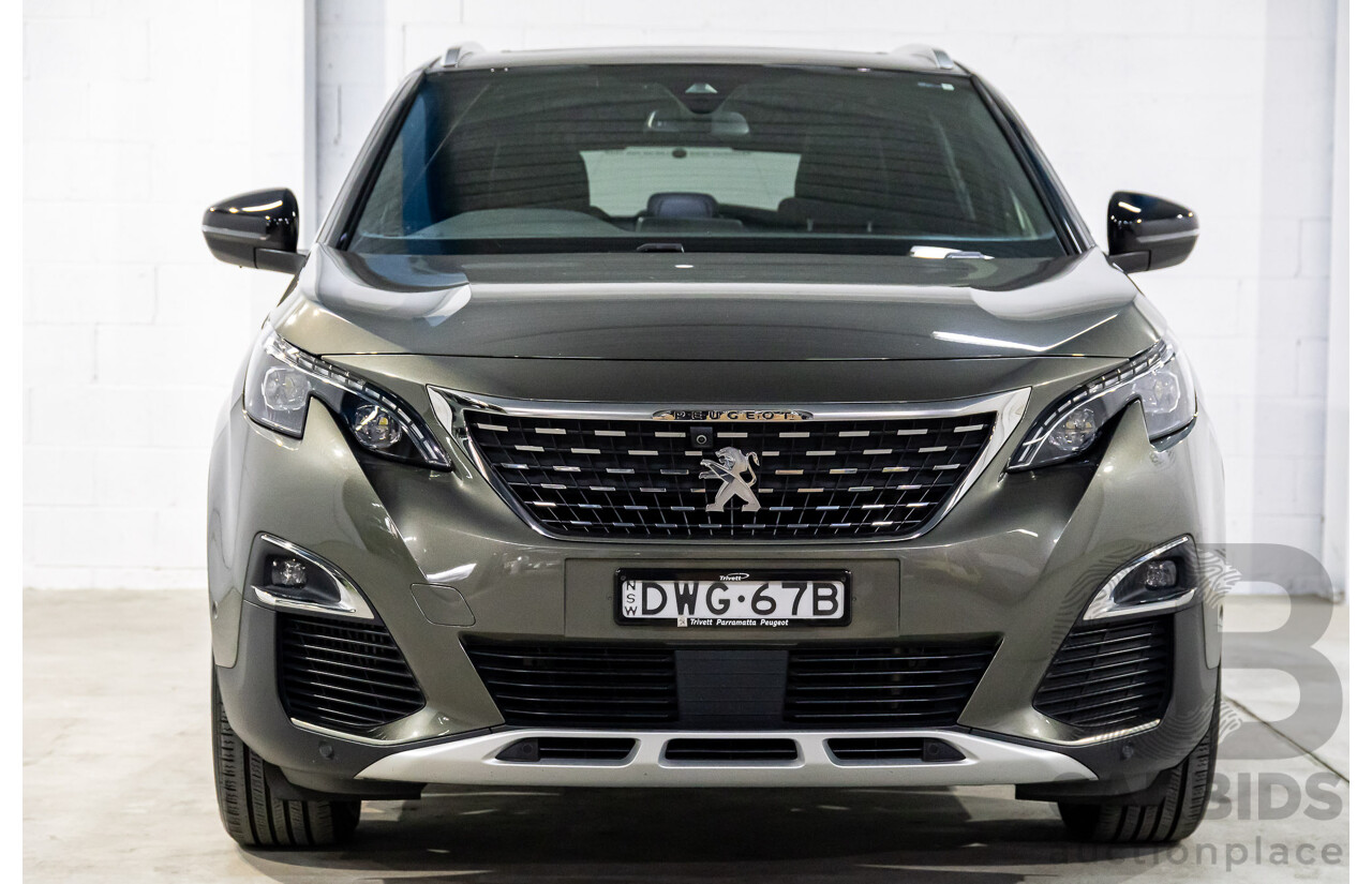 01/2018 Peugeot 3008 GT Line (FWD) P84 4d Wagon Amazonite Grey Metallic Turbo 1.6L