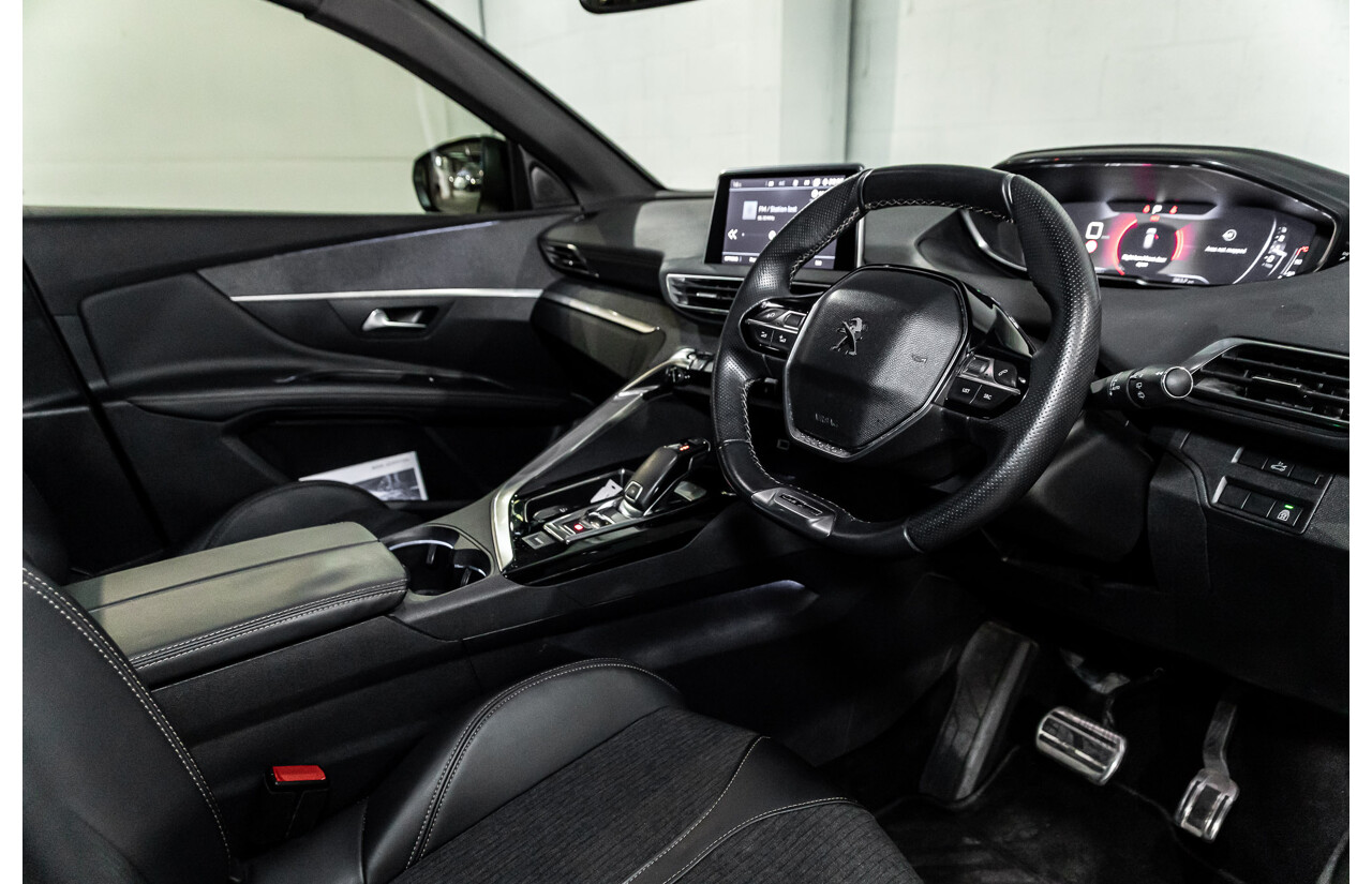 01/2018 Peugeot 3008 GT Line (FWD) P84 4d Wagon Amazonite Grey Metallic Turbo 1.6L