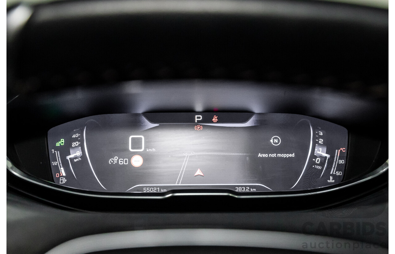 01/2018 Peugeot 3008 GT Line (FWD) P84 4d Wagon Amazonite Grey Metallic Turbo 1.6L