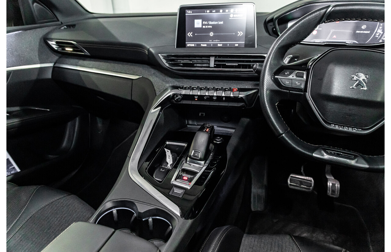 01/2018 Peugeot 3008 GT Line (FWD) P84 4d Wagon Amazonite Grey Metallic Turbo 1.6L