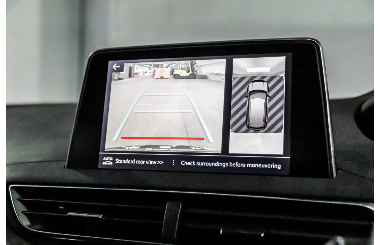 01/2018 Peugeot 3008 GT Line (FWD) P84 4d Wagon Amazonite Grey Metallic Turbo 1.6L