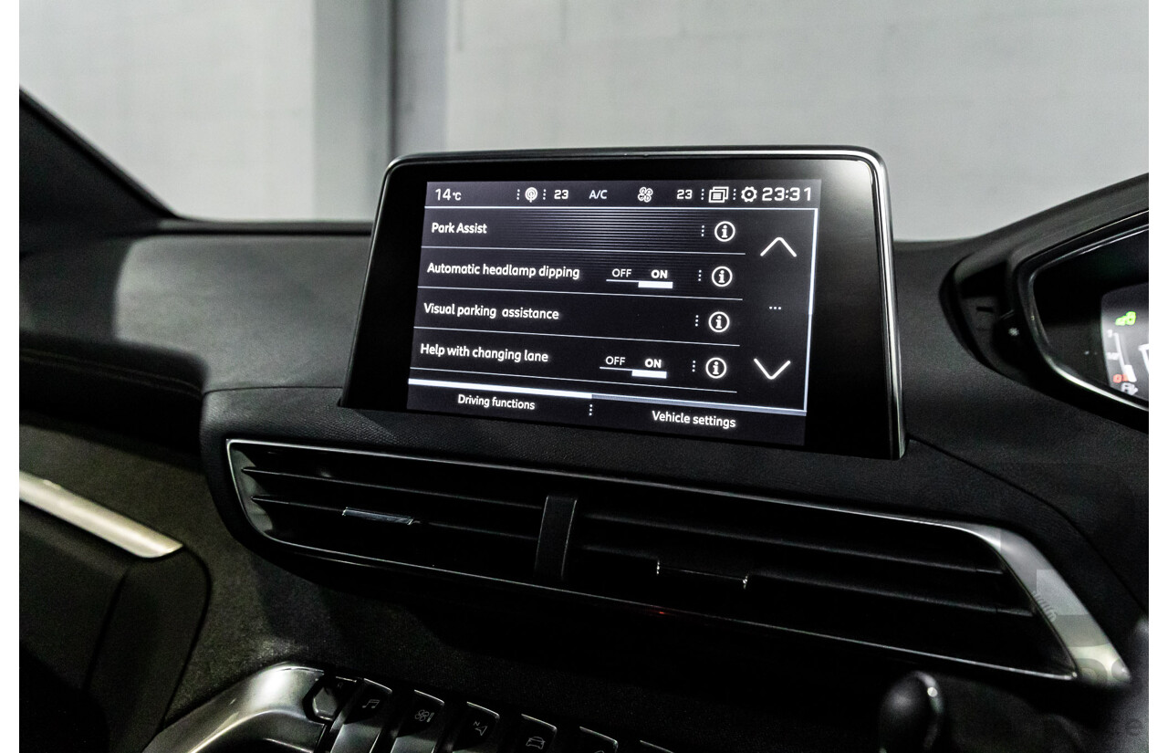 01/2018 Peugeot 3008 GT Line (FWD) P84 4d Wagon Amazonite Grey Metallic Turbo 1.6L