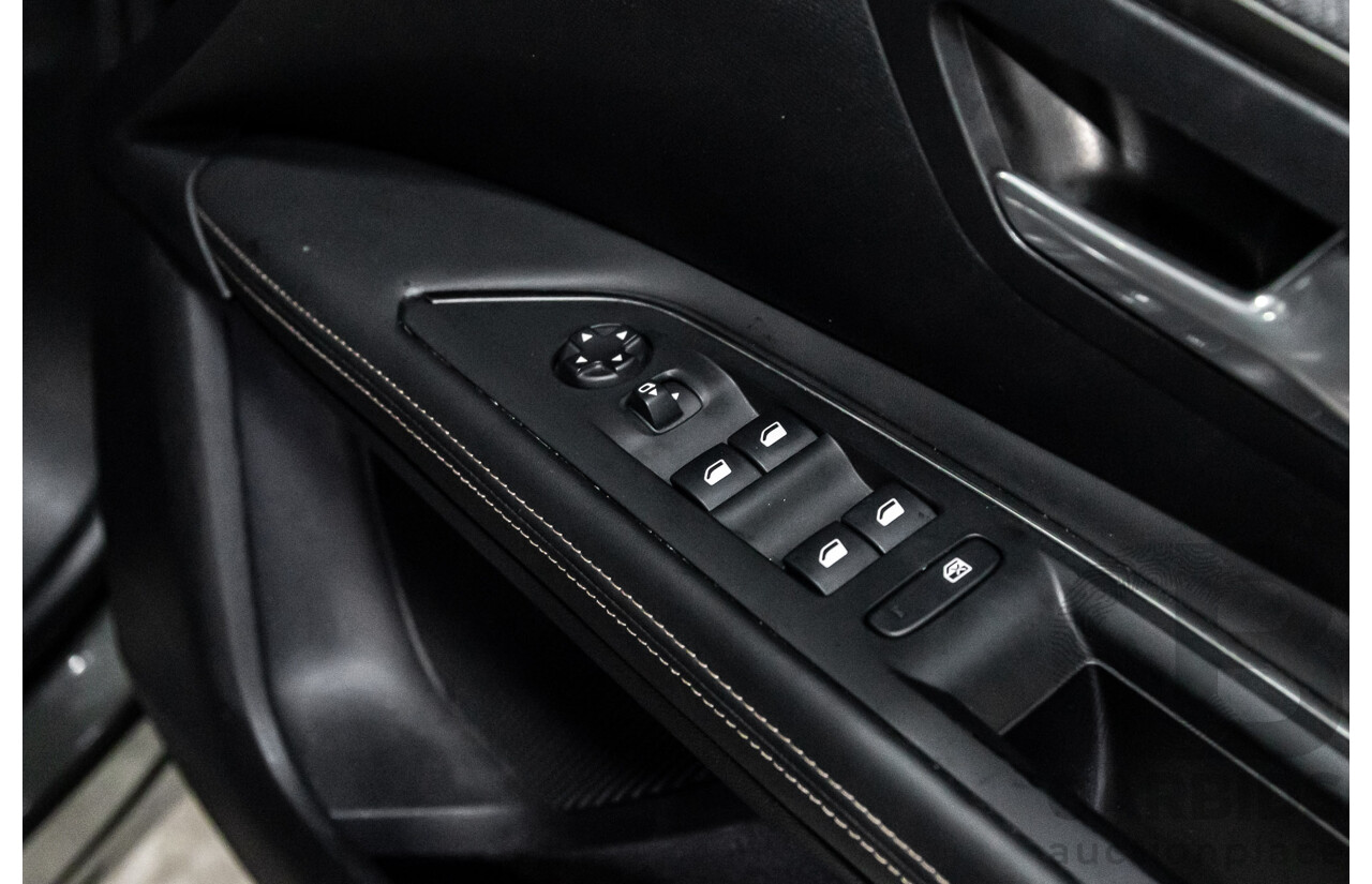 01/2018 Peugeot 3008 GT Line (FWD) P84 4d Wagon Amazonite Grey Metallic Turbo 1.6L