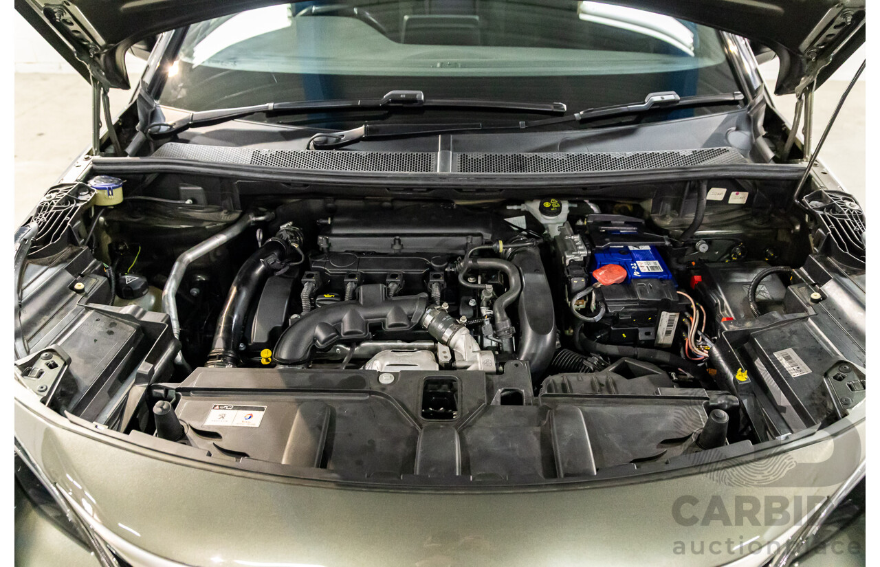 01/2018 Peugeot 3008 GT Line (FWD) P84 4d Wagon Amazonite Grey Metallic Turbo 1.6L