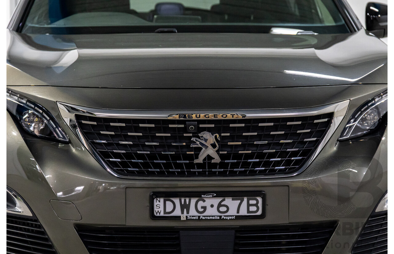 01/2018 Peugeot 3008 GT Line (FWD) P84 4d Wagon Amazonite Grey Metallic Turbo 1.6L