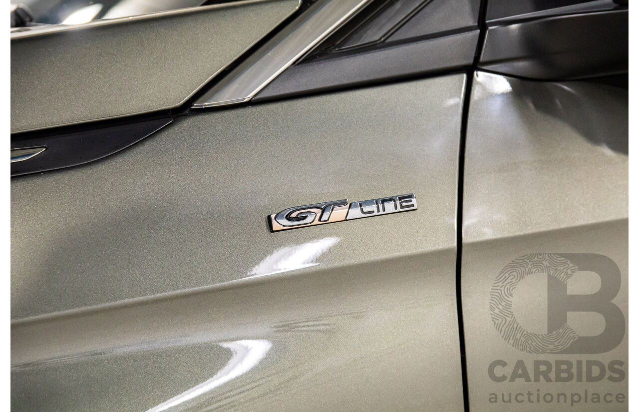 01/2018 Peugeot 3008 GT Line (FWD) P84 4d Wagon Amazonite Grey Metallic Turbo 1.6L