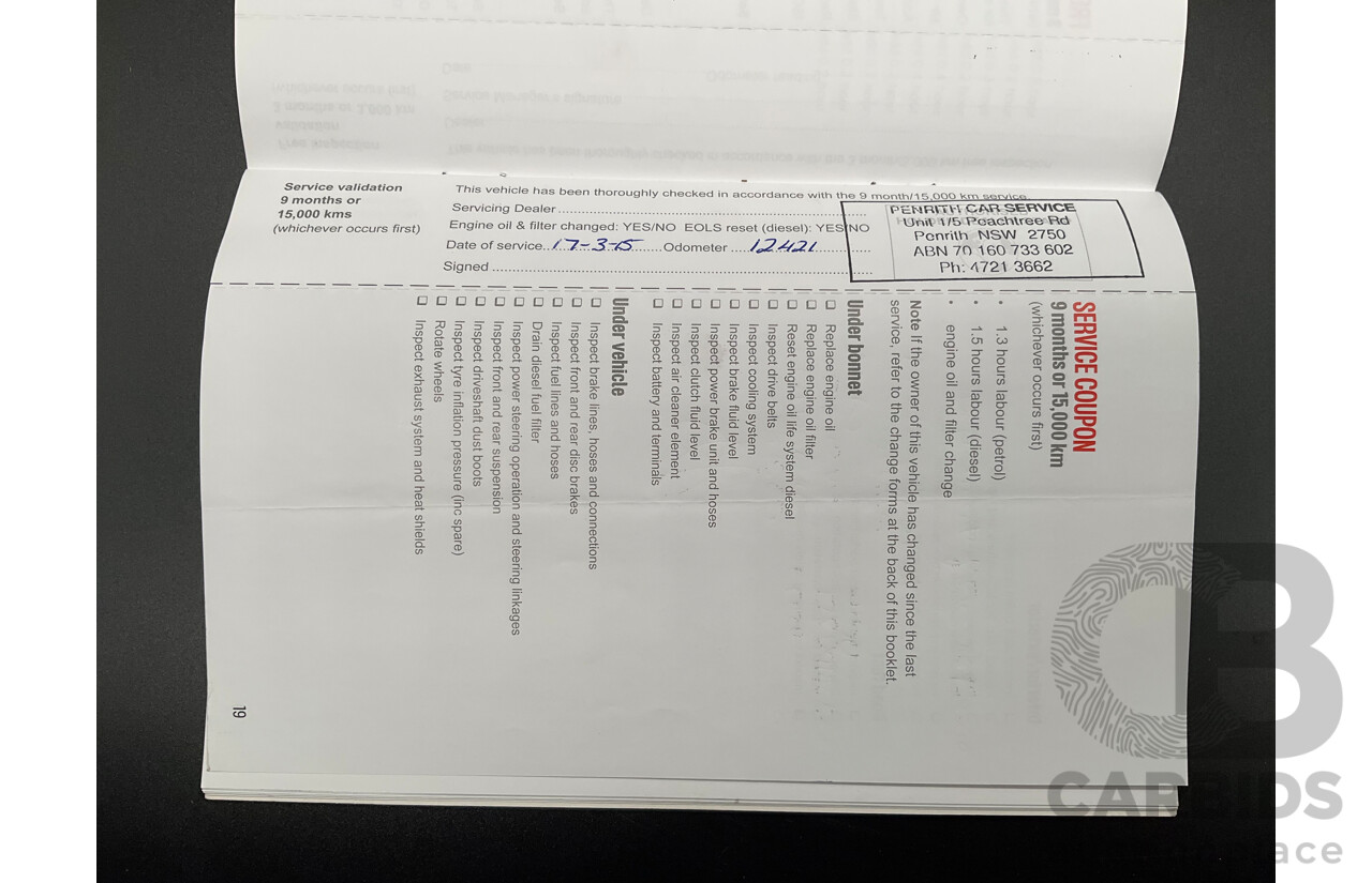 5/2014 Holden Cruze Equipe JH MY14 4d Sedan Redhot 1.8L