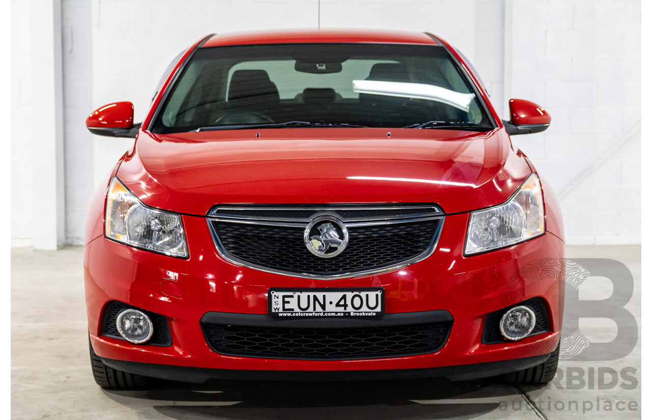 5/2014 Holden Cruze Equipe JH MY14 4d Sedan Redhot 1.8L