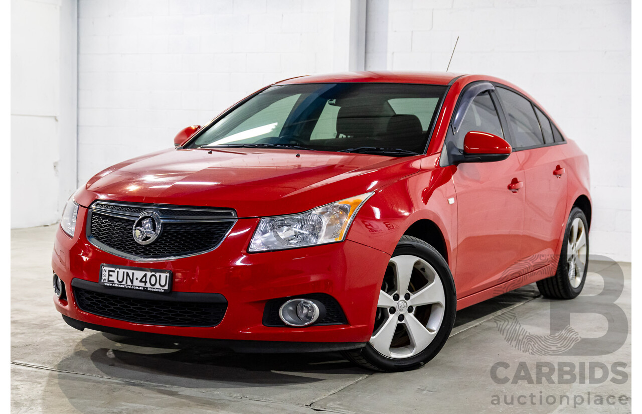 5/2014 Holden Cruze Equipe JH MY14 4d Sedan Redhot 1.8L