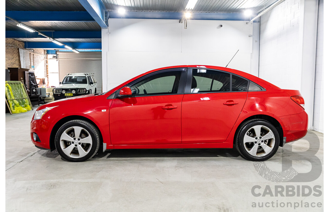 5/2014 Holden Cruze Equipe JH MY14 4d Sedan Redhot 1.8L